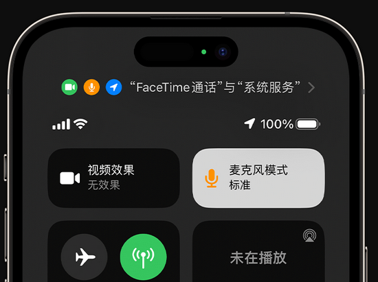 洋县苹果授权维修网点分享iPhone在通话时让你的声音更清晰 