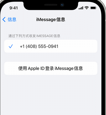 洋县apple维修iPhone上无法正常发送iMessage信息