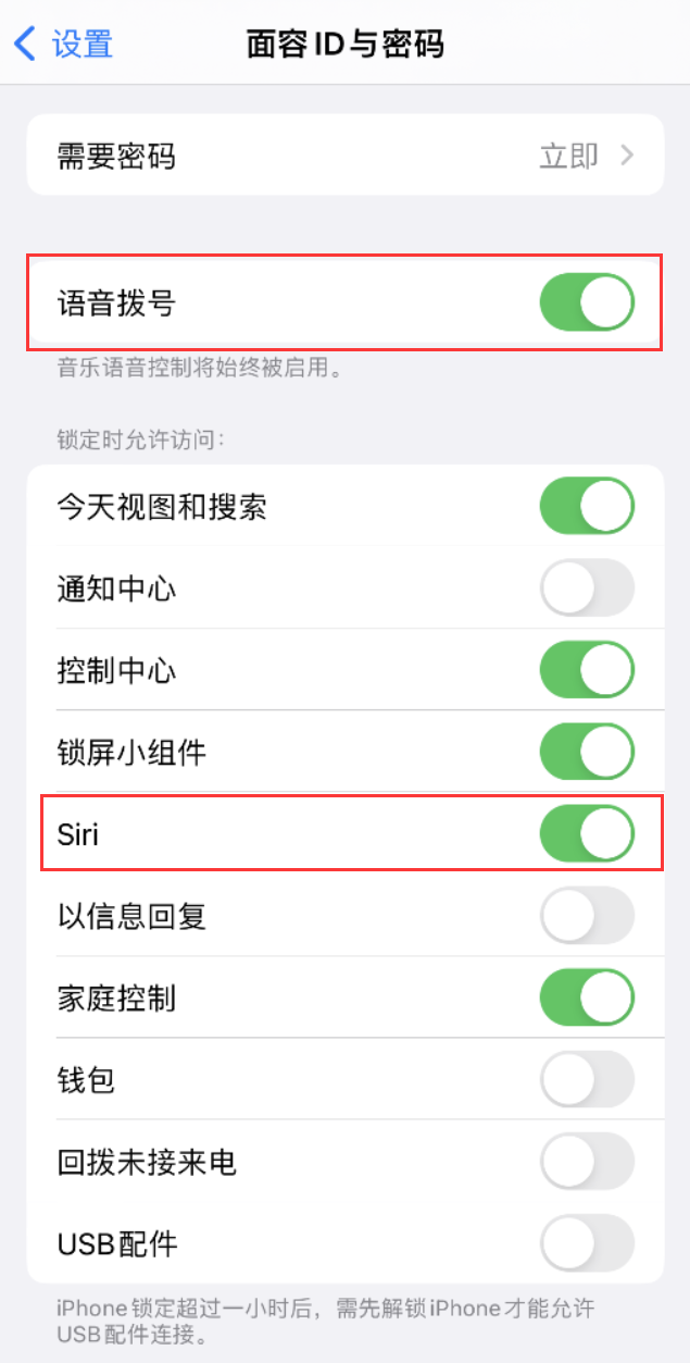 洋县苹果维修网点分享不解锁 iPhone 的情况下通过 Siri 拨打电话的方法 